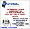 CUPON POR EL 10% DE DESCUENTO EN LCD TV / DVD / PORTATIL